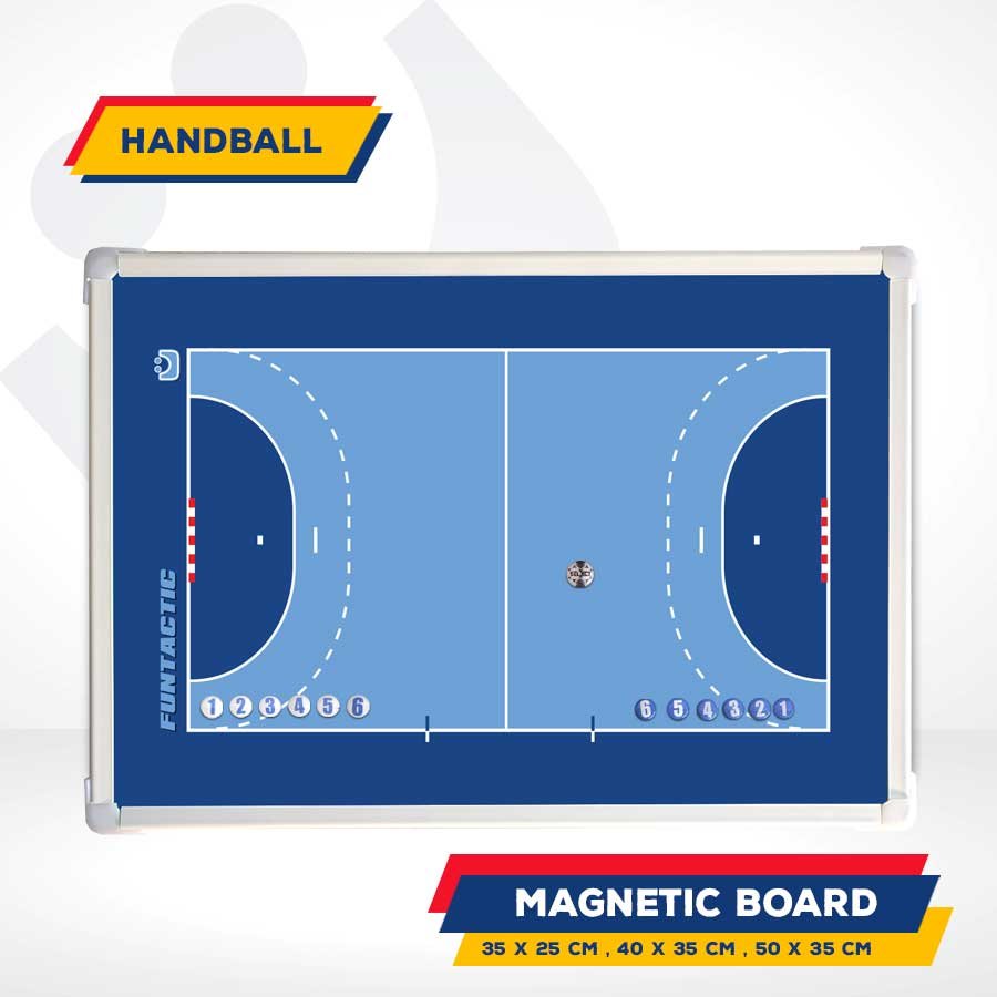 Handball magnetic coach board