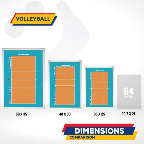 Magnetic Coach Board Volleyball